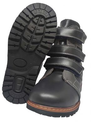 Ортопедичні черевики для хлопчиків, зимові, з супінатором на хутрі 308BG