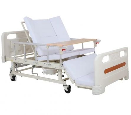 Медицинская кровать с туалетом и функцией бокового переворота Mirid YD-05