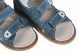 Купить Ортопедические сандалии для мальчиков, с супинатором Ortop 005-2 Blue (кожа) с доставкой на дом в интернет-магазине ортопедических товаров и медтехники Ортоп