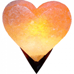 Соляна лампа «Серце» 4-5 кг