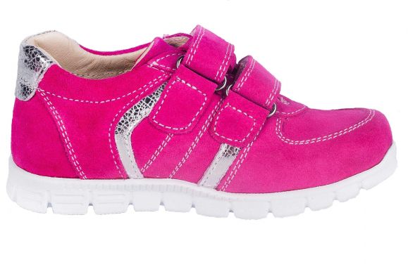 Ортопедические кроссовки для девочки, на липучках 101-Pink