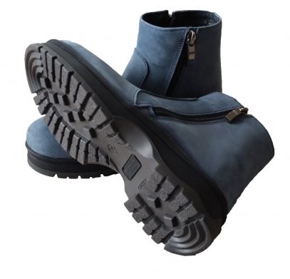 Ортопедичні черевики жіночі зимові FootCare FA-214 сині