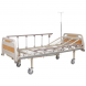 Купить Механическая медицинская кровать для лежачих больных на колесах 2 секционная OSD-93C с доставкой на дом в интернет-магазине ортопедических товаров и медтехники Ортоп