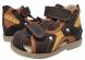 Купити Ортопедичні сандалі для хлопчиків, з супінатором Ortop 002Brown (шкіра) з доставкою додому в інтернет-магазині ортопедичних товарів і медтехніки Ортоп