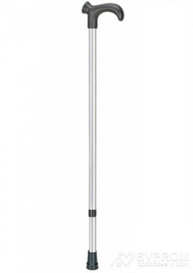 Облегченная регулируемая по высоте телескопическая трость с ручкой «Derby basic» 505si-Ossenberg