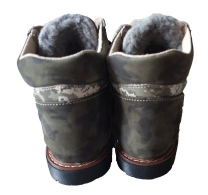 Ортопедичні черевики зимові FootCare FC-116 камуфляж ми з України