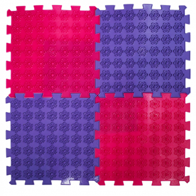 Масажний килимок акупунктурный Лотос, 4 елемента
