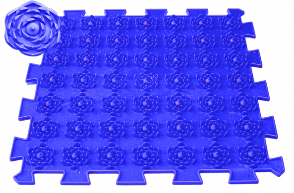 Массажный коврик акупунктурный Лотос, 9 элементов