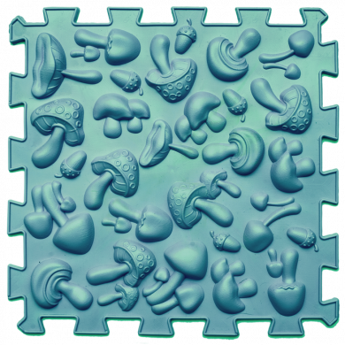 Масажний килимок Пазл Мікс Гриби, 1 елемент