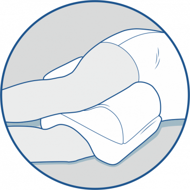 Ортопедична подушка під ноги J2310