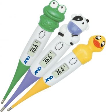 Детский термометр электронный Жабка AND DT-624-F с гибким наконечником